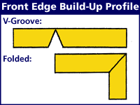 V-Groovers Build Up Profile